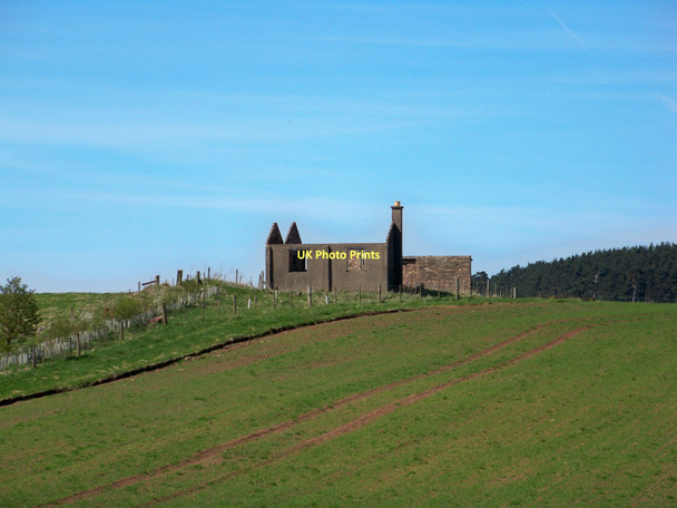 Photo 6"x4" Disused Wartime Buildings Near Elwartlaw Greenlaw\/NT7146 c2011