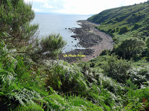 Photo 6"x4" On the steep path out of the bay at St Bennet's Well Cromarty\/NH7867 c2011