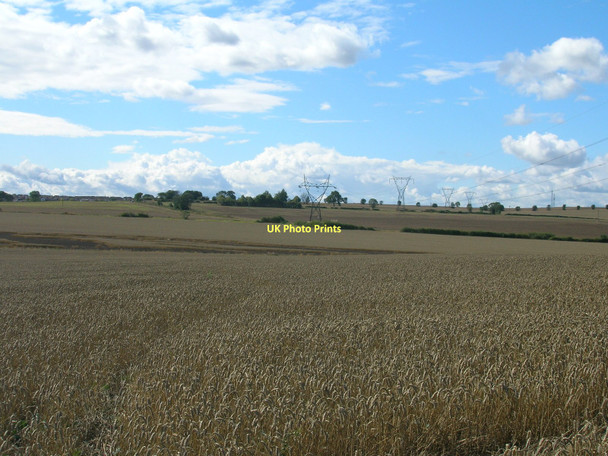 Photo 6"x4" Farmland of Grange Lane Maltby\/SK5292 c2011