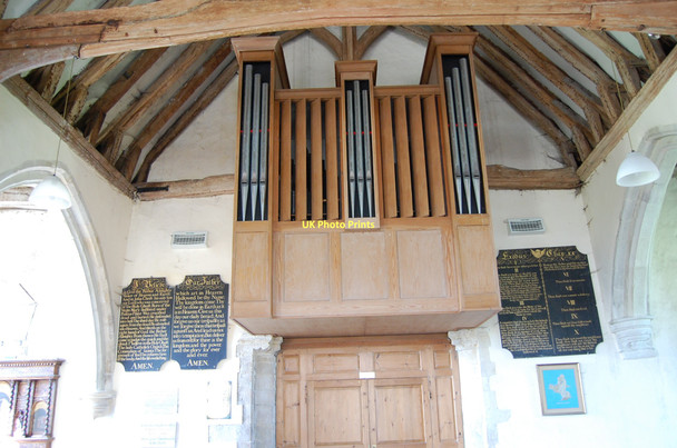 Photo 6"x4" The Organ in St Mary in the Marsh Church St Mary in the Marsh c2011