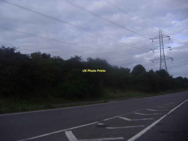 Photo 6"x4" Pylon by the A3, Burpham Burpham\/TQ0152 c2011