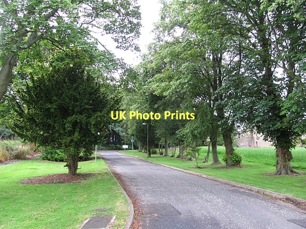 Photo 6"x4" Driveway to St Michael's Hospital Linlithgow c2011