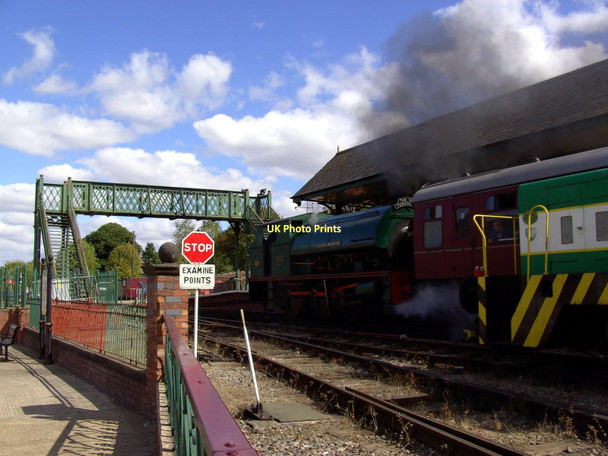 Photo 6"x4" Elsecar Heritage Railway Elscar c2011