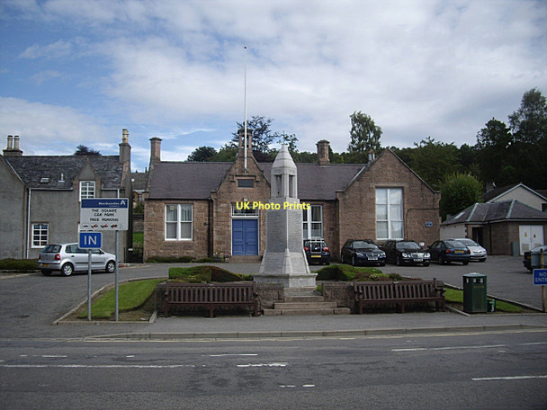 Photo 6"x4" The Square car park, Banchory West Banchory\/NO6995 c2011