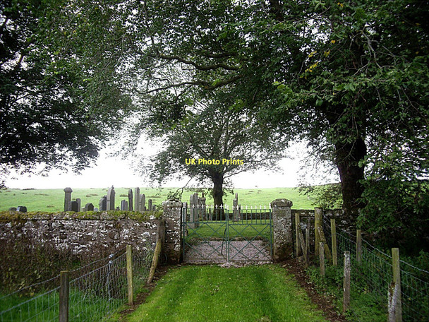 Photo 6"x4" Access path to Essie walled cemetery Rhynie\/NJ4927 c2011