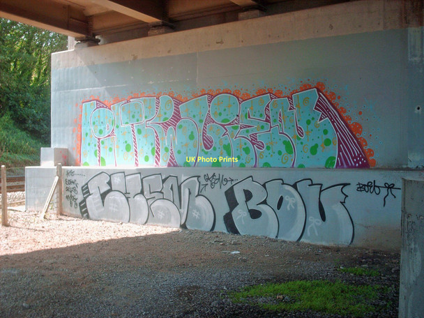 Photo 6"x4" Urban Art Colwyn Bay\/Bae Colwyn c2011