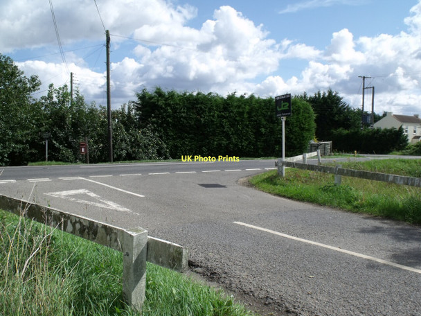 Photo 6"x4" Junction of Haven Bank and B1192 Bunker's Hill\/TF2653 c2011