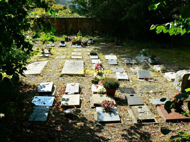Photo 6"x4" Garden of Remembrance, All Saints Church, West Lavington Little Cheverell c2011