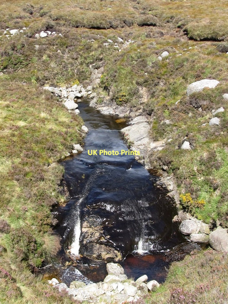 Photo 6"x4" The peat stained Meelmore River Kilcoo c2011