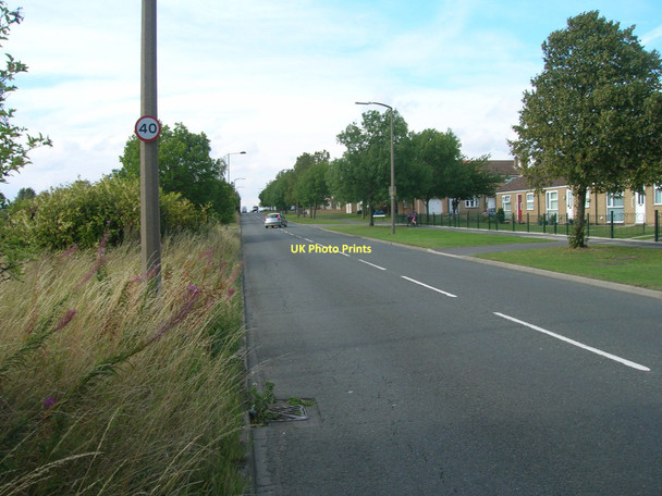 Photo 6"x4" Hill Top Road Conisbrough c2011