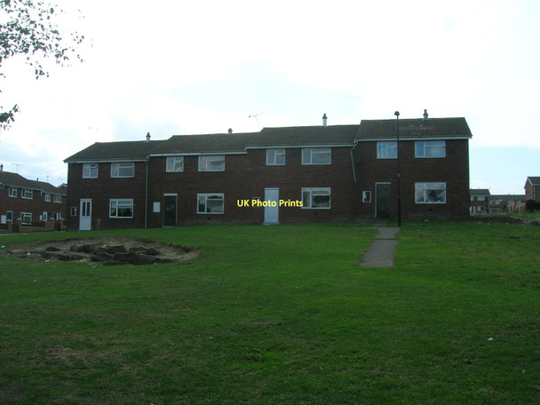 Photo 6"x4" Houses off Bolton Street Conisbrough c2011