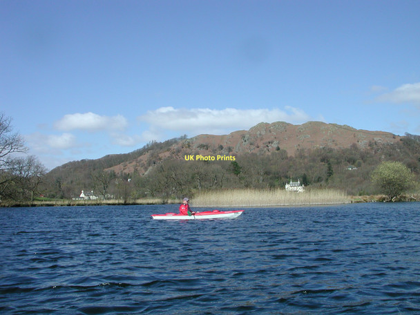 Photo 6"x4" Kayak on Windermere Ambleside c2006