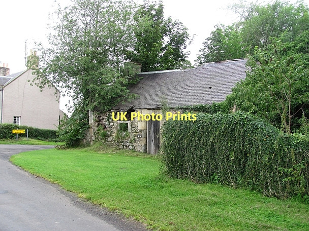 Photo 6"x4" Derelict building, Harrietfield Kelso c2011