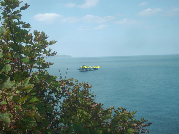 Photo 6"x4" Llanddulas jetty island Llanddulas c2011