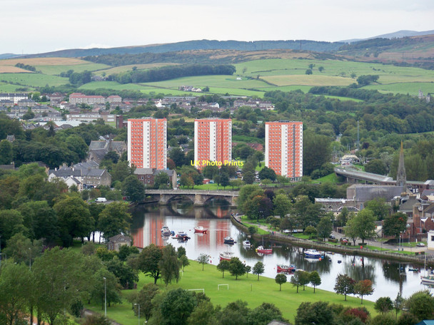 Photo 6"x4" West Bridgend And The River Leven Dumbarton c2011
