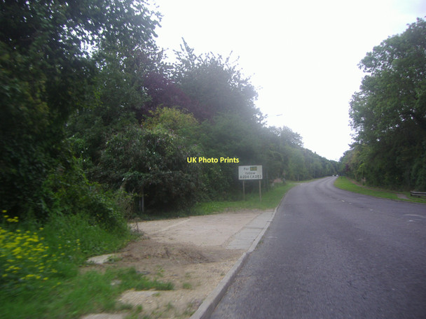 Photo 6"x4" The A224 approaching Badgers Mount Badgers Mount c2011