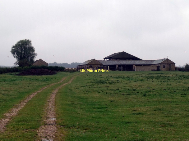 Photo 6"x4" Track to Farm Buildings near Wood Enderby Wood Enderby c2011