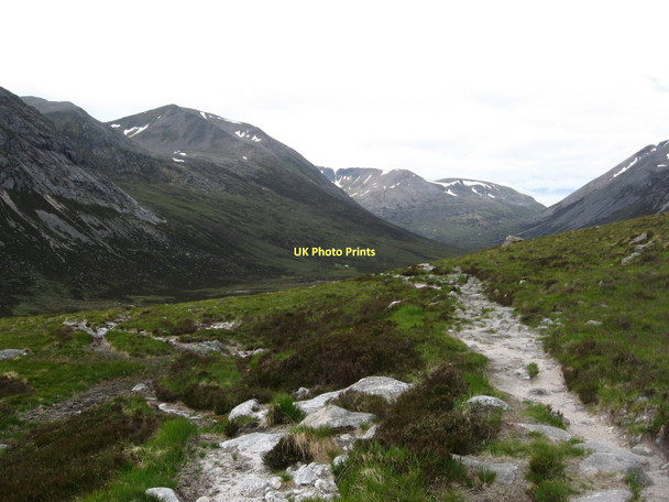 Photo 6"x4" The track tae Corrour Bothy Corrour Bothy c2010