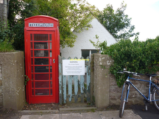 Photo 6"x4" Rural East Lothian : Telephone Box and Exchange at Stenton Stenton\/NT6274 c2011