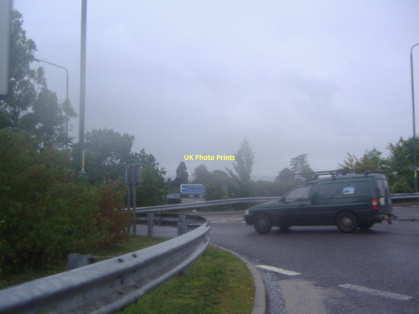Photo 6"x4" Roundabout on the A224, Polhill Dunton Green c2011