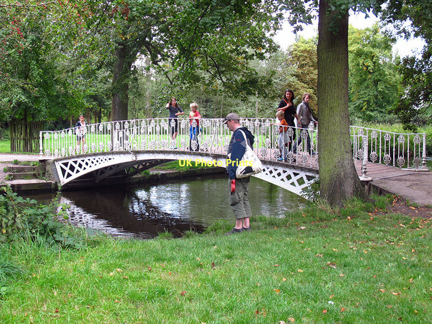 Photo 6"x4" Ornamental bridge in Morden Hall Park Morden\/TQ2568 c2011