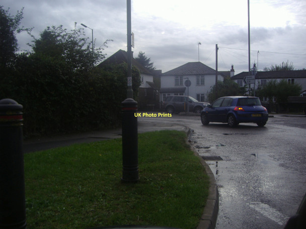 Photo 6"x4" Roundabout on the A25, Godstone Tyler's Green\/TQ3552 c2011