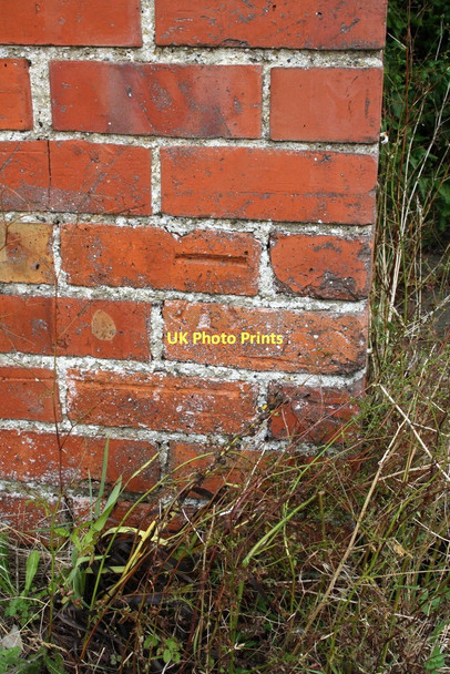 Photo 6"x4" Benchmark on #1 Steventon Road East Hanney c2011
