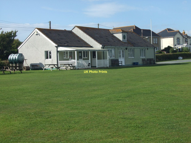 Photo 6"x4" Mullion Cricket Club - Pavilion Meaver c2011