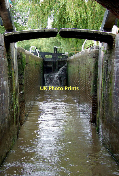 Photo 6"x4" Hoo Mill Lock north of Great Haywood, Staffordshire Little Ingestre c2011