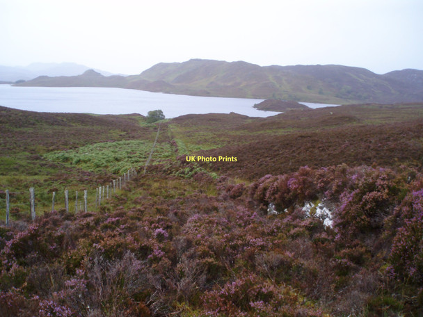 Photo 6"x4" Loch Tarff - Knockie path going down to Loch Tarff Murligan Hill c2011