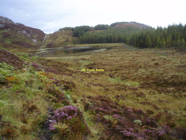 Photo 6"x4" Loch Tarff - Knockie path from Loch Tarff side Beinn a' Bhacaidh c2011