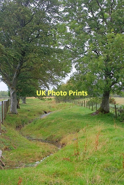 Photo 6"x4" Stream Between Two Fences Hutton\/NY4326 c2011