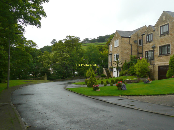 Photo 6"x4" White Lee Croft, Mytholmroyd Mytholmroyd c2011