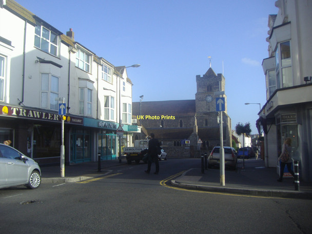 Photo 6"x4" St Leonards church on Church Street Seaford c2011