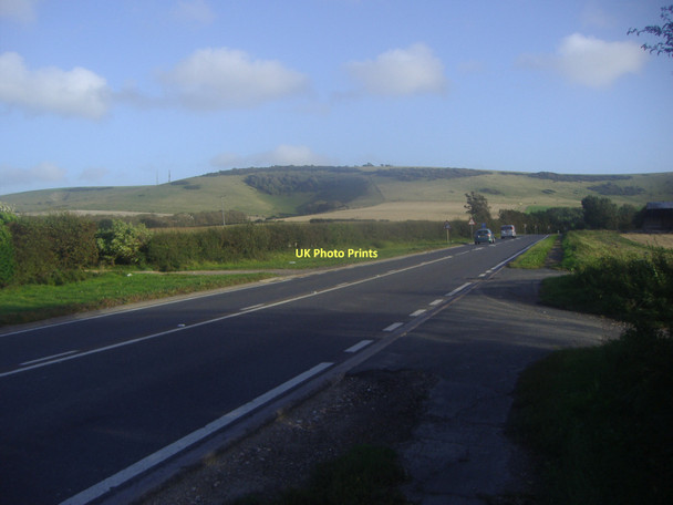 Photo 6"x4" The South Downs from the A26 Beddingham Beddingham c2011