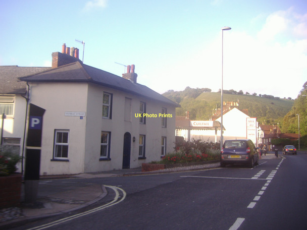 Photo 6"x4" Junction of Thomas Street and Malling Street Lewes c2011