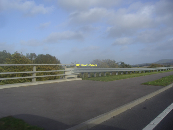 Photo 6"x4" The A27 bridge over the railway, Beddingham Beddingham c2011