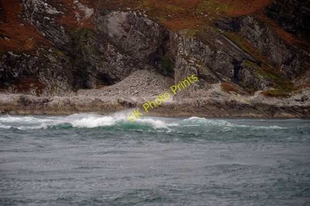 Photo 6"x4" Corryvreckan Whirlpool Eilean Beag\/NM6801 c2009 P1