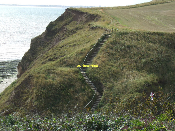 Photo 6"x4" Footpath up Beacon Hill Flamborough c2011