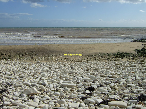 Photo 6"x4" South Landing beach Flamborough c2011