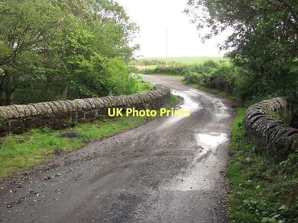Photo 6"x4" Bridge over the Castlerankine Burn Denny c2011