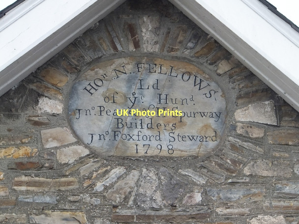 Photo 6"x4" Inscription on the library building in Bampton Bampton\/SS9522 c2011