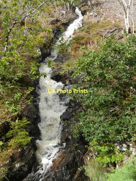 Photo 6"x4" Waterfall on Allt a' Mhuilinn Carn an Doire Mh\u00f2ir c2011
