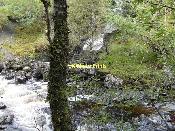 Photo 6"x4" Foot of the falls, joining Allt Doe Fort Augustus c2011