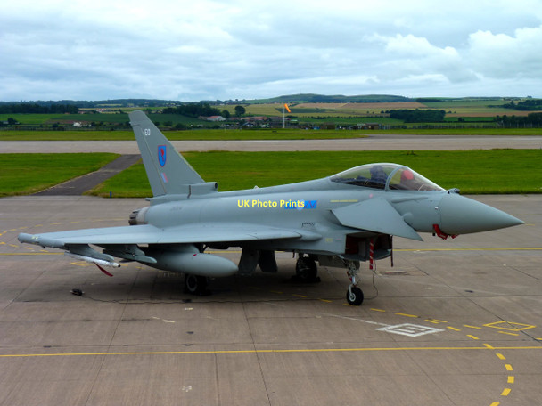 Photo 6"x4" Eurofighter Typhoon Guardbridge c2011