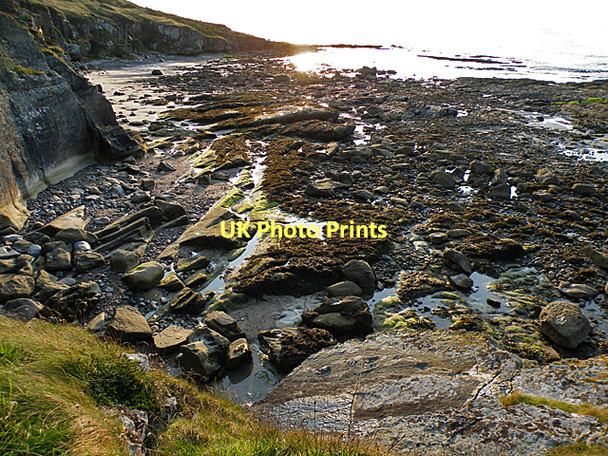 Photo 6"x4" Beach at Covesea Covesea c2011