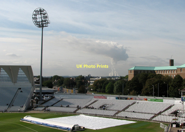 Photo 6"x4" Trent Bridge Cricket Ground on the last day of the season West Bridgford c2011