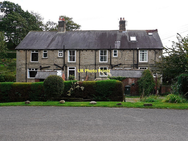 Photo 6"x4" Rear view of Merryshields Terrace Branch End c2011