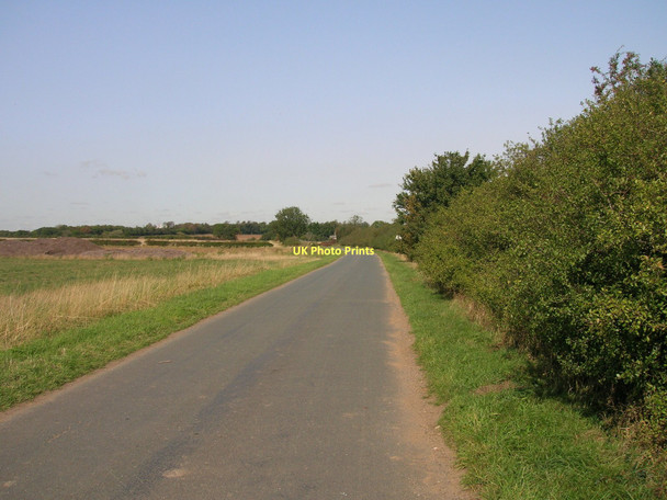 Photo 6"x4" Minor road towards Womersley Walden Stubbs c2011