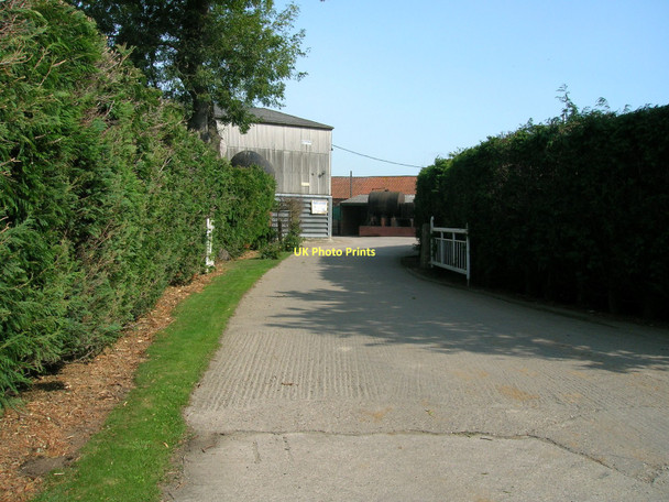 Photo 6"x4" Track to Stocking Green Farm Womersley c2011